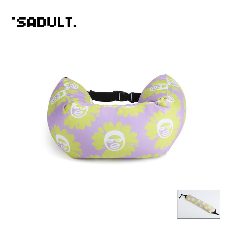 恶搞小雏菊办公室u形午睡枕飞机旅行便携u型枕车用护颈颗粒颈椎枕