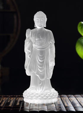 灵山大佛琉璃佛像摆件工艺品家居酒柜玄关装饰品收藏纪念品