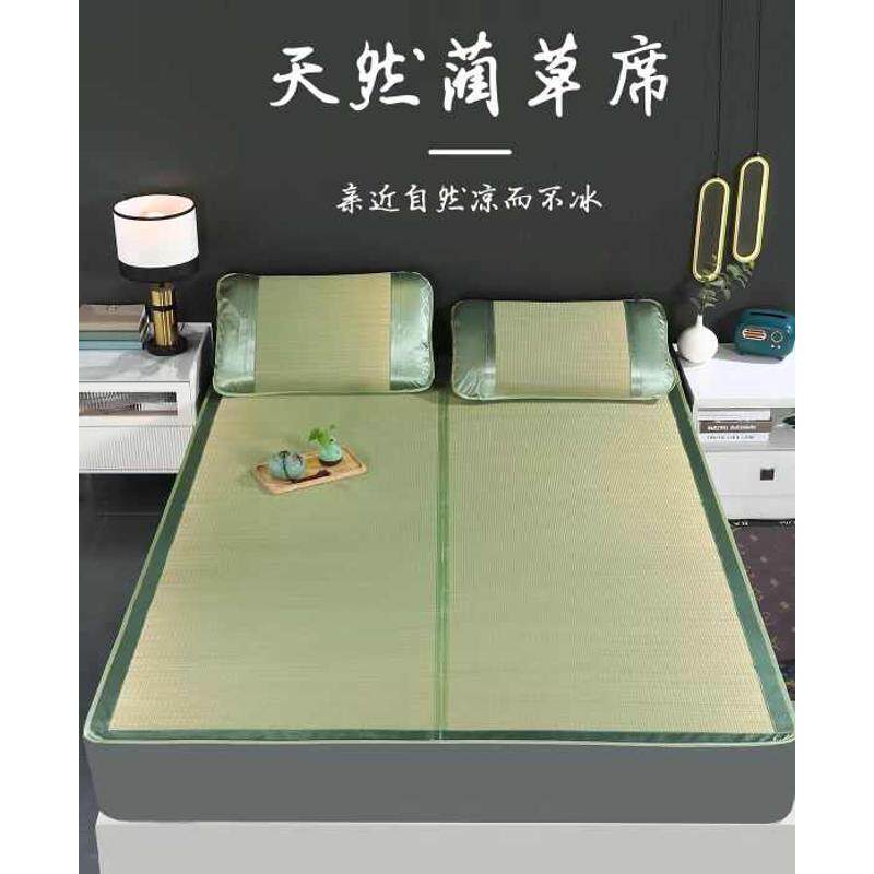 蔺草席1.1米学生宿舍单人床2025兰床夏天凉席1.2席子新款空调草席