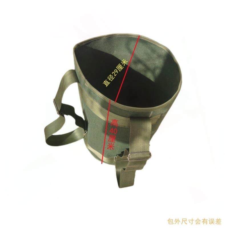 家用专用背包加厚帆布双肩包家用背包只卖背包手工水捅18.9升背篓
