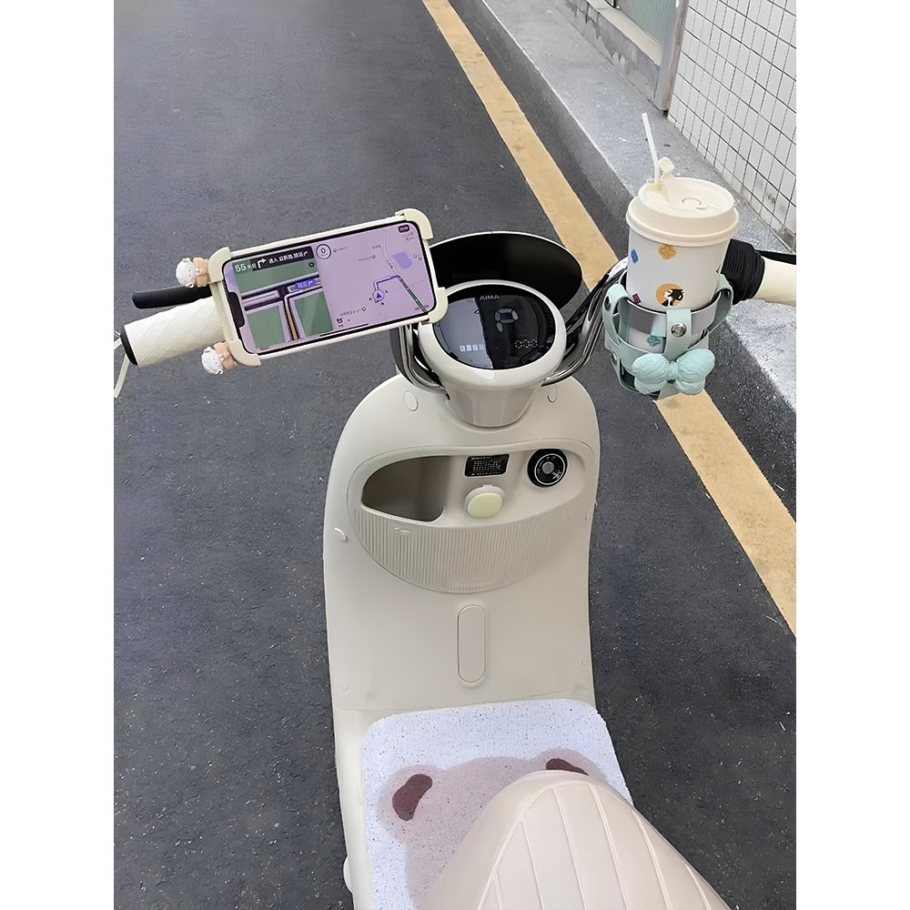 电动车手机支架防震防抖摩托车电瓶车手机导航专用可旋转2025新款