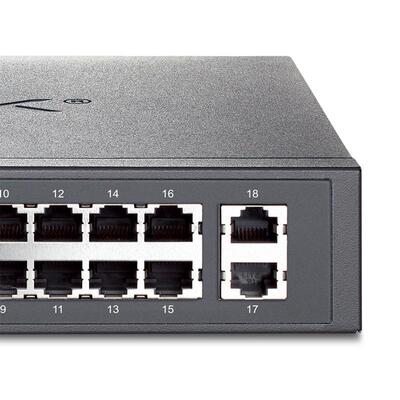 TP-Lin兆kTL-SG1防218P全千POsg1218PE交换机164口供电8V监控安企