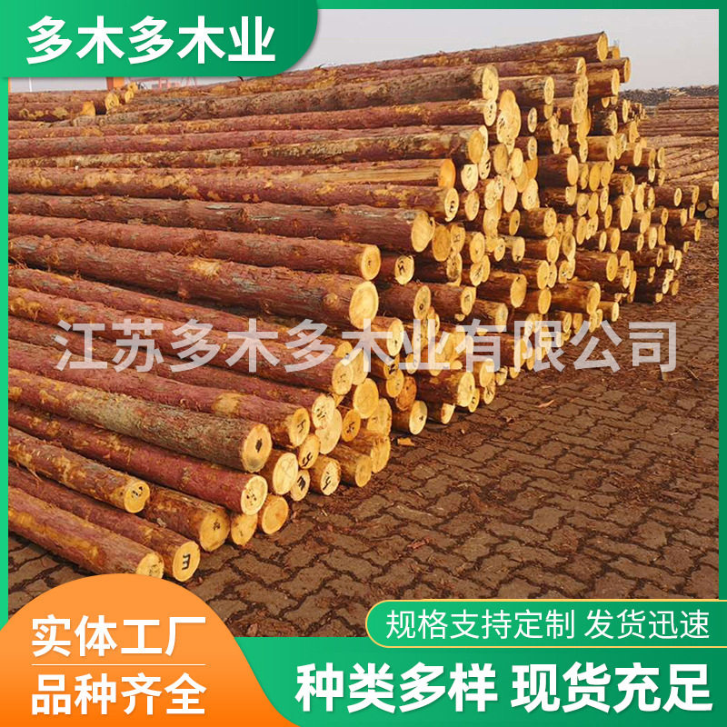 河道防汛木桩4米多规格落叶松