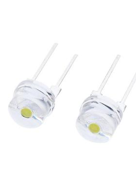 8mwm草帽m0.5黄光超高亮发8KJQm草帽红光翠绿蓝色大支架led光二极