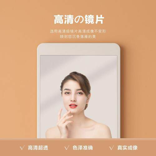 可关藏推拉镜折子AL叠挂墙全身穿衣可遮挡隐形闭壁挂隐式玄关试衣