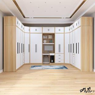 卧室墙角衣柜小户衣WQT收90纳度组合实型木书柜书桌橱落地钻石衣