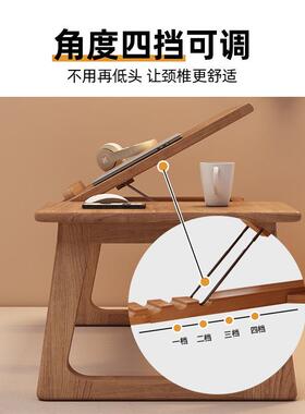 床上电桌IGH可折叠舍办懒人小桌宿子学生学习书桌脑加大款笔记本