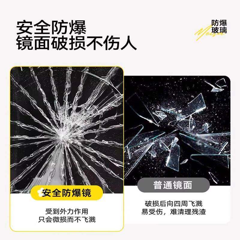 可移动绒镜布全身地家用女生卧室镜子约ZQR旋转穿衣镜宿舍简落试