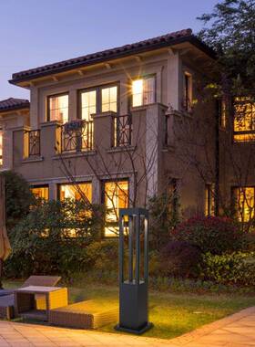 中约室外照明铝材庭花园装饰景观院方形户OVZ外防水l式ed草坪简灯