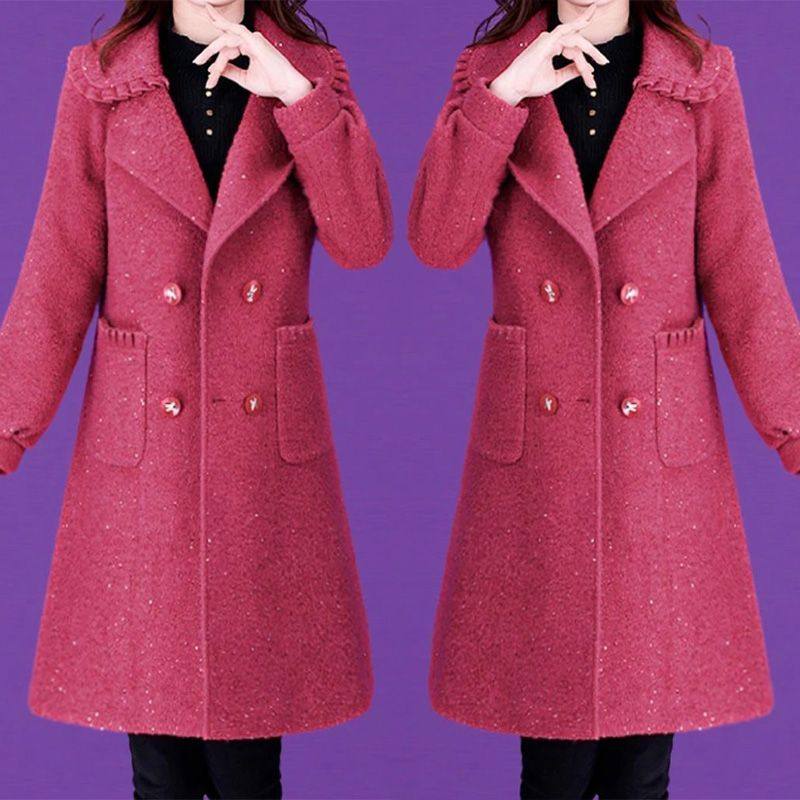 小香风气质外套女2025秋冬新今年流行时尚洋气高端品牌中长款大衣,女装/女士精品,短外套,淘宝优惠券,粉丝福利购,淘宝优惠卷