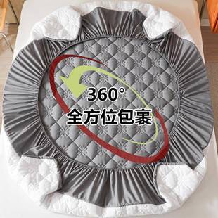 全包笠JKP防滑床罩加厚席纤梦思床尘垫防保护套 大豆维夹棉床四季