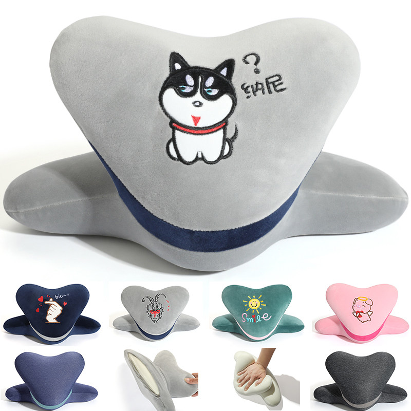 抱枕午睡枕头趴趴枕小学生成人趴睡枕办公室趴着睡觉靠垫午休神器