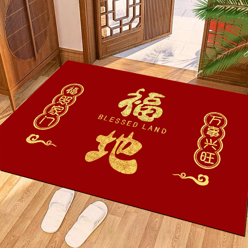 入户门地垫耐脏免洗pvc皮革进门玄关地毯家用门口可擦脚垫可裁剪