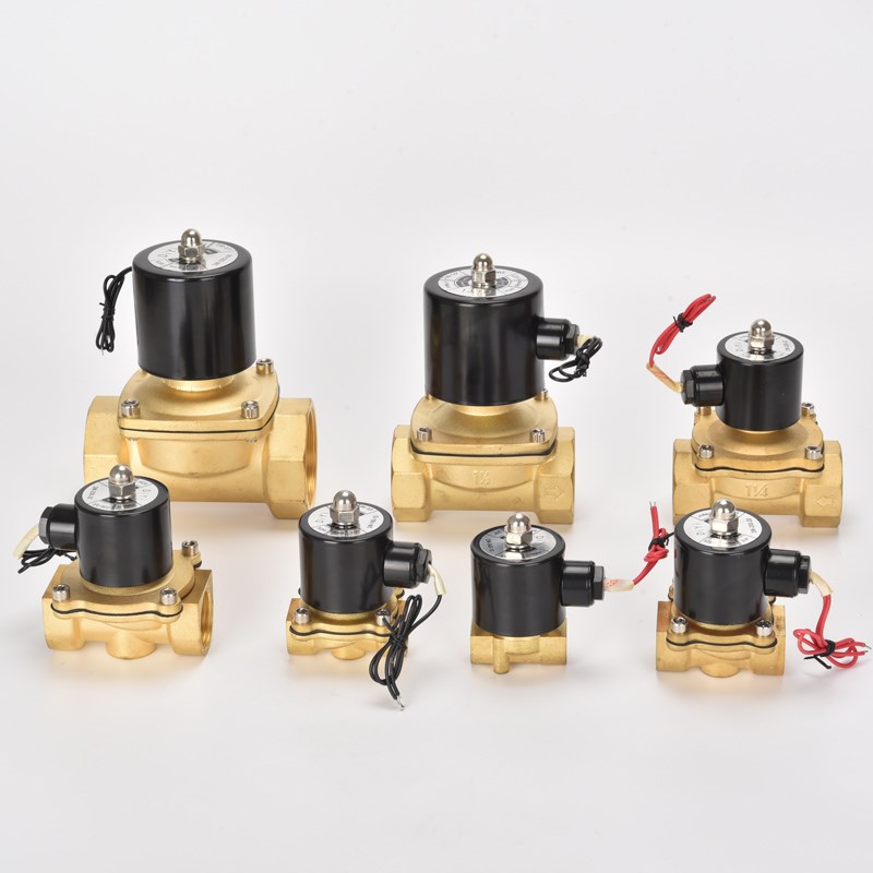 气动水管2w-025-08常开2w160-15电磁220控制阀220v冲水阀2w040-10