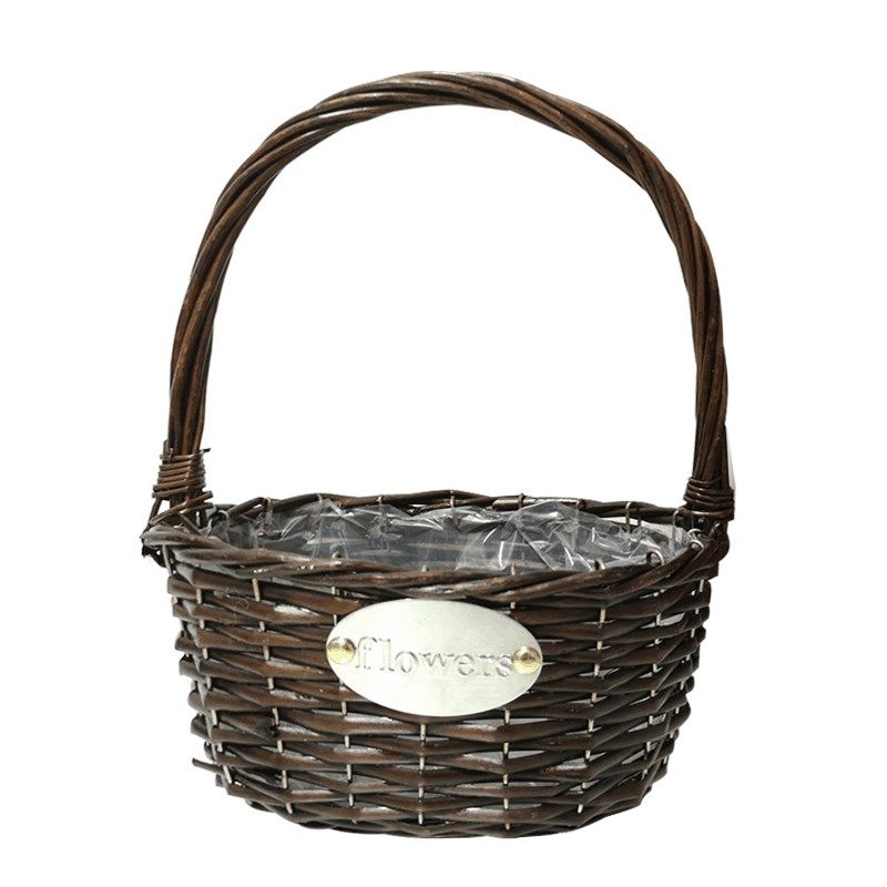 包邮花艺插花柳编手提花篮藤编多肉编织花盆竹篮草编篮子装饰摆件,家居饰品,花篮,淘宝优惠券,粉丝福利购,淘宝优惠卷