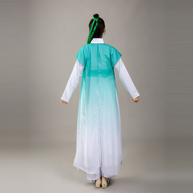 中国风古典舞服汉服梁祝舞台舞蹈服戏服古装公主服书生舞蹈服飘逸