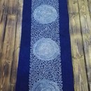 蜡染桌旗茶旗床旗床单被套抱枕定制加工贵州蜡染蜡染围巾加工定制