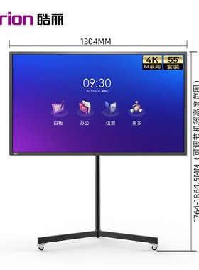 皓丽(Horion)55英寸 会议平板电视 4K超高清智能触屏一体机