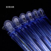 美发加长区分夹子水晶鸭嘴夹理发师专业剪发定位夹高档网红无痕夹