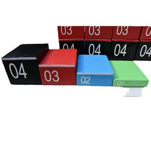 儿童跳箱四合一组合软体台阶箱成人儿童爆发力弹跳力训练跳箱