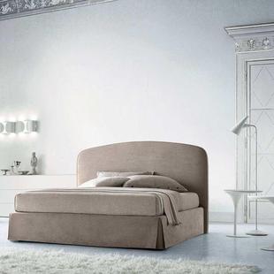 美式 奶油风高端大气高靠背公主床 床轻奢双人主卧现代简约法式