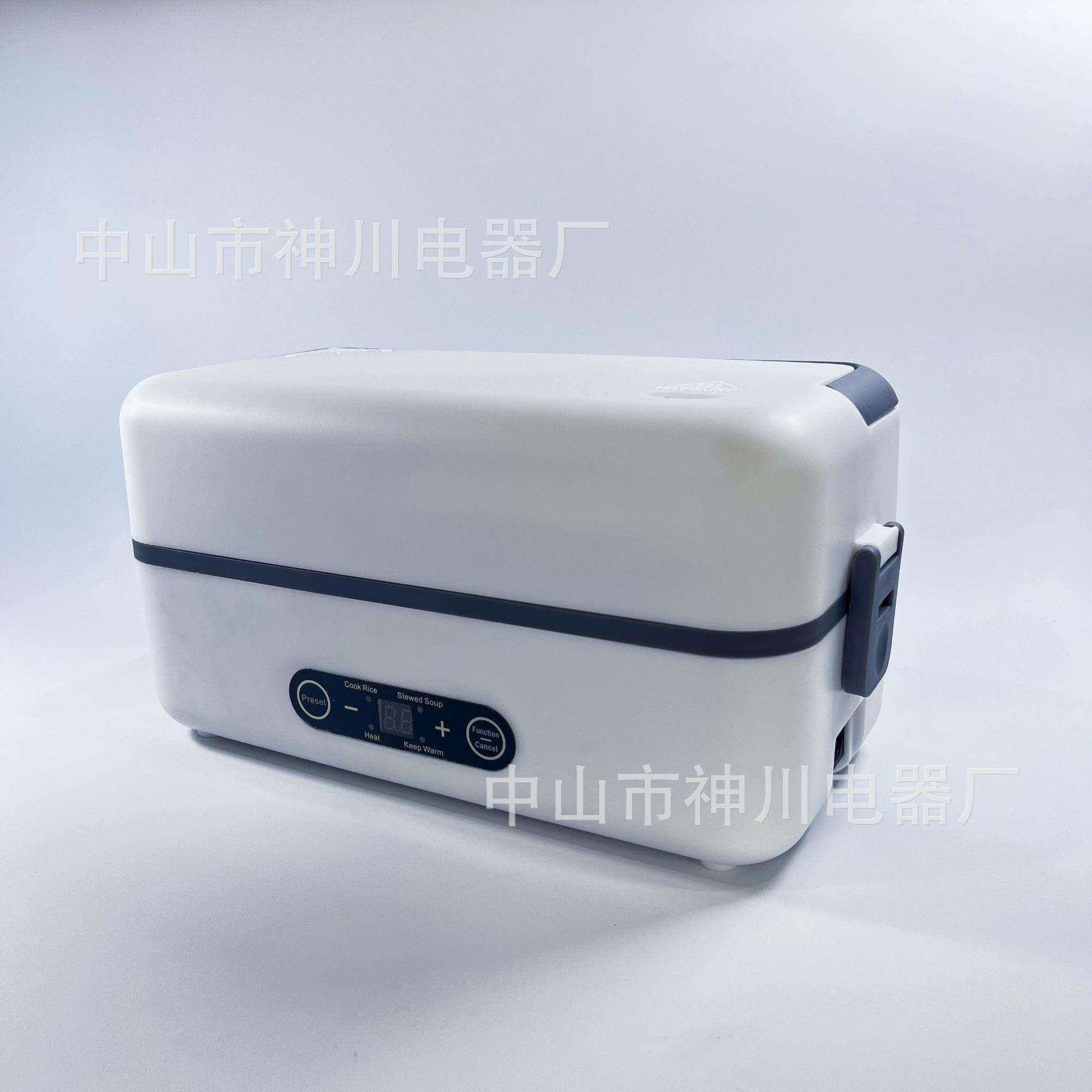 多功能电热饭盒电加热保温饭盒插电上班族便携电热快速蒸煮便当盒