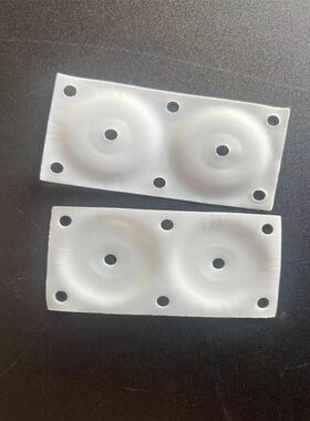 SYSTEC真空泵膜片四氟隔膜片进口特氟龙膜片抽气动泵40*76耐腐蚀