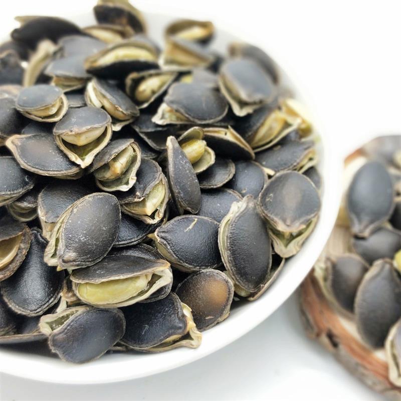 小锅精炒管良开口椒盐南瓜子黑金刚网红即食味休闲办公室居家零