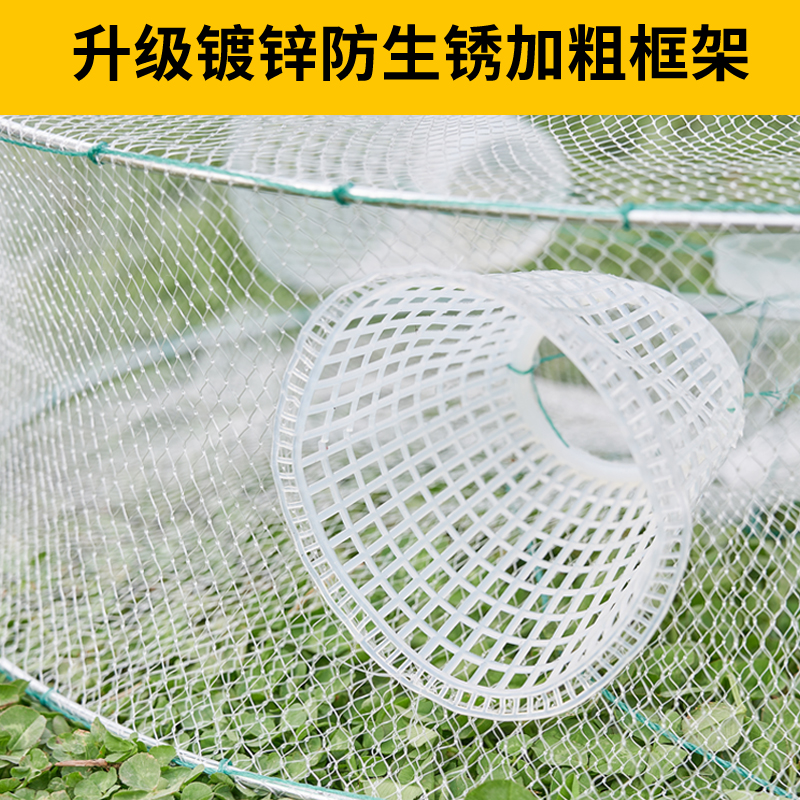 速发捕麦穗工具抓小捞龙虾捕虾笼大全儿童捉黄鳝泥鳅网笼神器