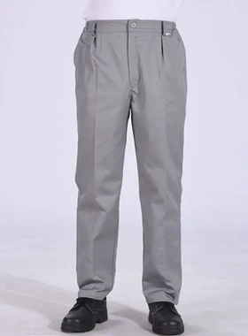 工作裤男耐磨电焊工装劳保裤蓝色工地车间搬运工作服裤子