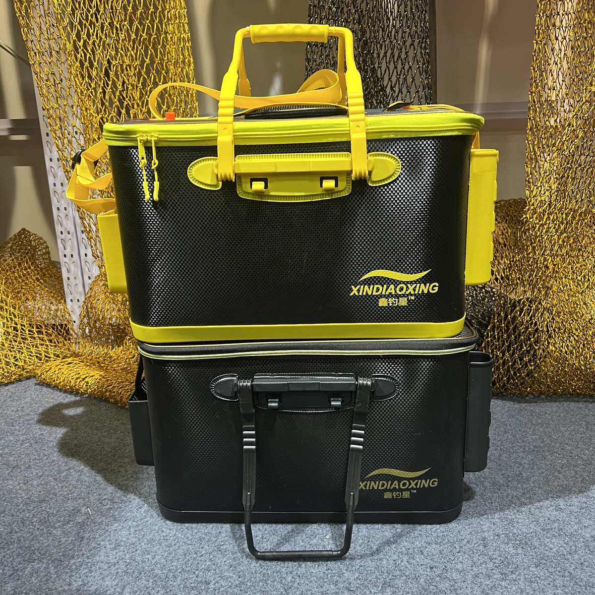 新款多功能钓箱钓鱼桶路亚活鱼桶轻便筏钓装备活鱼箱海钓箱路亚箱