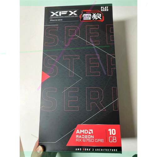 溢价-议价议价XFX讯景RX6750GRE雪狼10g几乎原码原盒