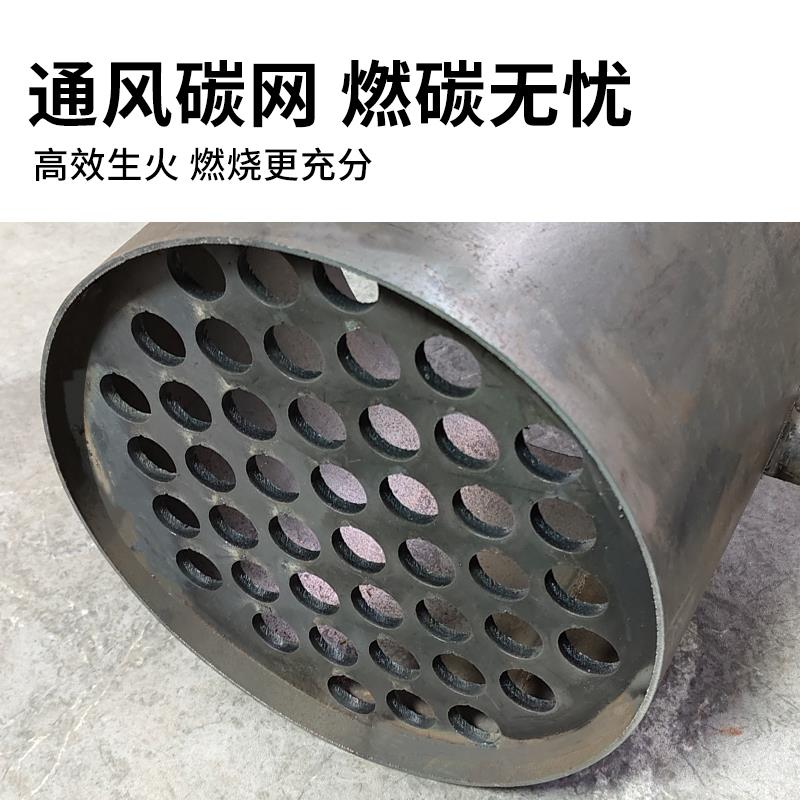 加厚木炭引火桶点碳桶备长炭竹炭引燃桶烧烤炉引碳桶商用耐烧生碳