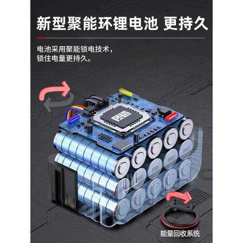 HPT无刷手电动扳大扭力锂电架风炮套筒子工汽修专用工具充冲击电