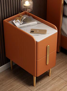 全实物迷你18132小型卧室免安现装床头柜卧室简约代超窄木床边轻