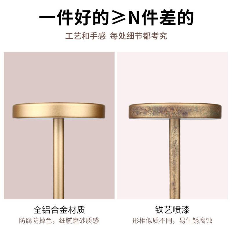 床头led台灯创意学生学习宿舍看书护眼灯充电酒吧餐厅氛围小台灯