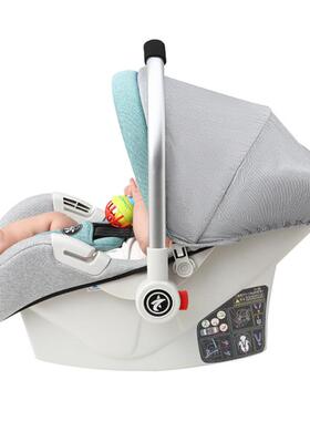 婴儿宝宝汽车用车可折椅叠座童提篮新生儿便携式载车53885载儿摇