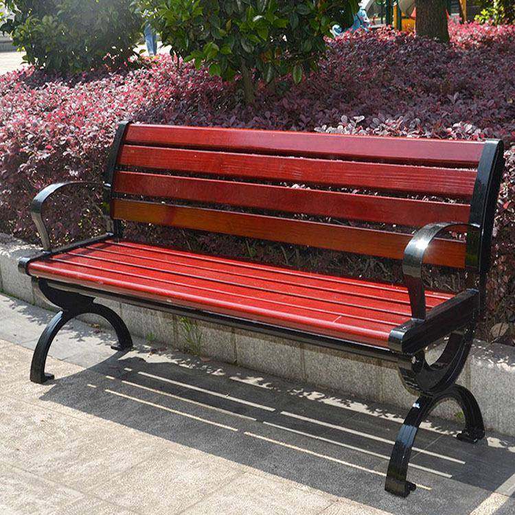 19125公园共外休闲防腐户木座椅腐木公座椅景观广场排椅防腐防木