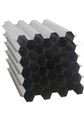 锈钢管沉淀池六角蜂不窝污水处理耐斜腐蚀不YDZ锈钢斜管填料