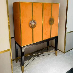 意TYK式 轻置架物酒柜豪宅别墅奢房高端样板家具