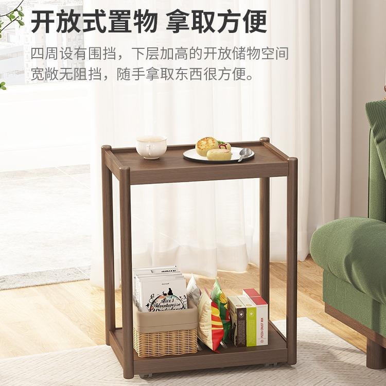 边实无品牌/木厅简动约现代沙客发小茶几桌子几可移家用简易茶水