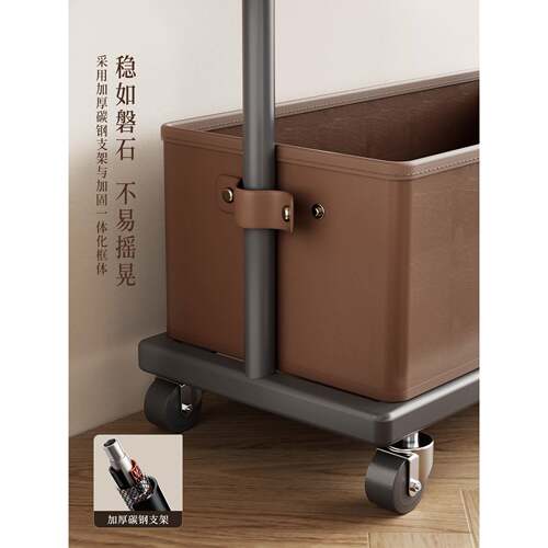 ?MNK中古风落卧室铁挂衣架艺复古衣服收纳架子家用客厅移地动衣可