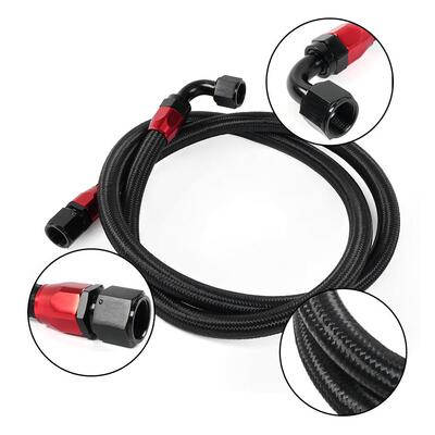 汽头油管改装配件黑色编织米1车.61.4米AXIBN10油管接组合套装