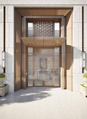 户外壁防别墅大门水灯不锈DYBD-AA5钢墙新中式室外庭院门柱灯围大