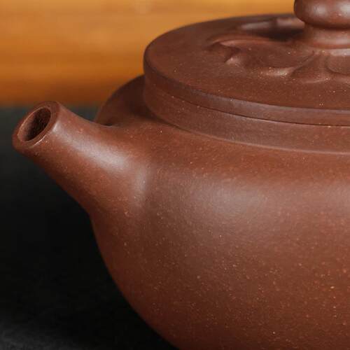 正宗宜0兴紫砂壶家原矿精SY0204工半手工井紫泥执名壶大容量茶壶4