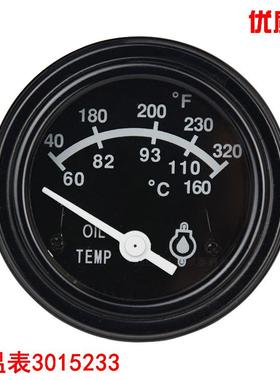 明斯柴油发3015233电机组3康01523表3改装指针温油温表测度仪机油