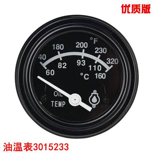 明斯柴油发3015233电机组3康01523表3改装指针温油温表测度仪机油