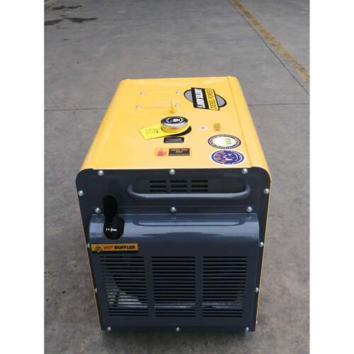 出口5KW110v220v50h携z6便0zh静JC5500M音小型款家用风冷移动柴油