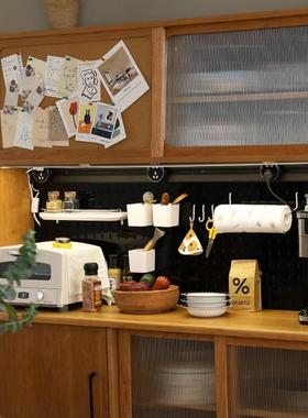 日高樱桃多木餐边柜家用饭46006厅靠墙置物柜柜实木功能茶水储式