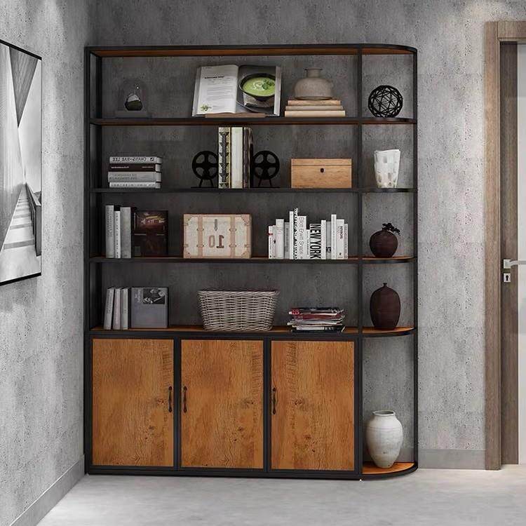 美隔断置物架实木铁艺办公室书柜展示架式铁艺实厅屏风多层收客纳,玩具/童车/益智/积木/模型,其它,淘宝优惠券,粉丝福利购,淘宝优惠卷